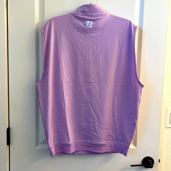 Footjoy Gathered Half Zip Vest - Picture 5 of 6